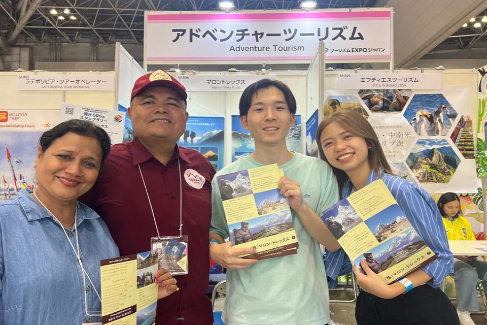 Participation of Marron Treks in the 2024 Tourism Expo Japan