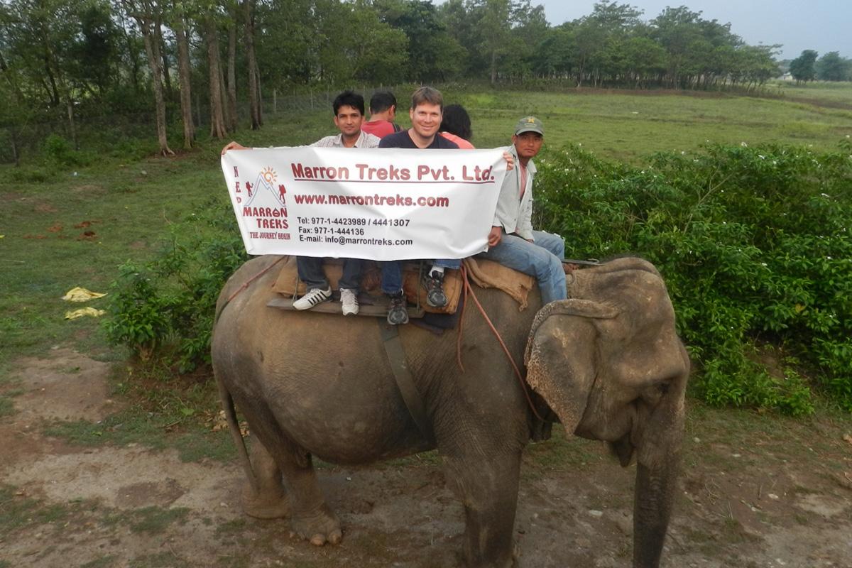 Chitwan safari with Marron treks