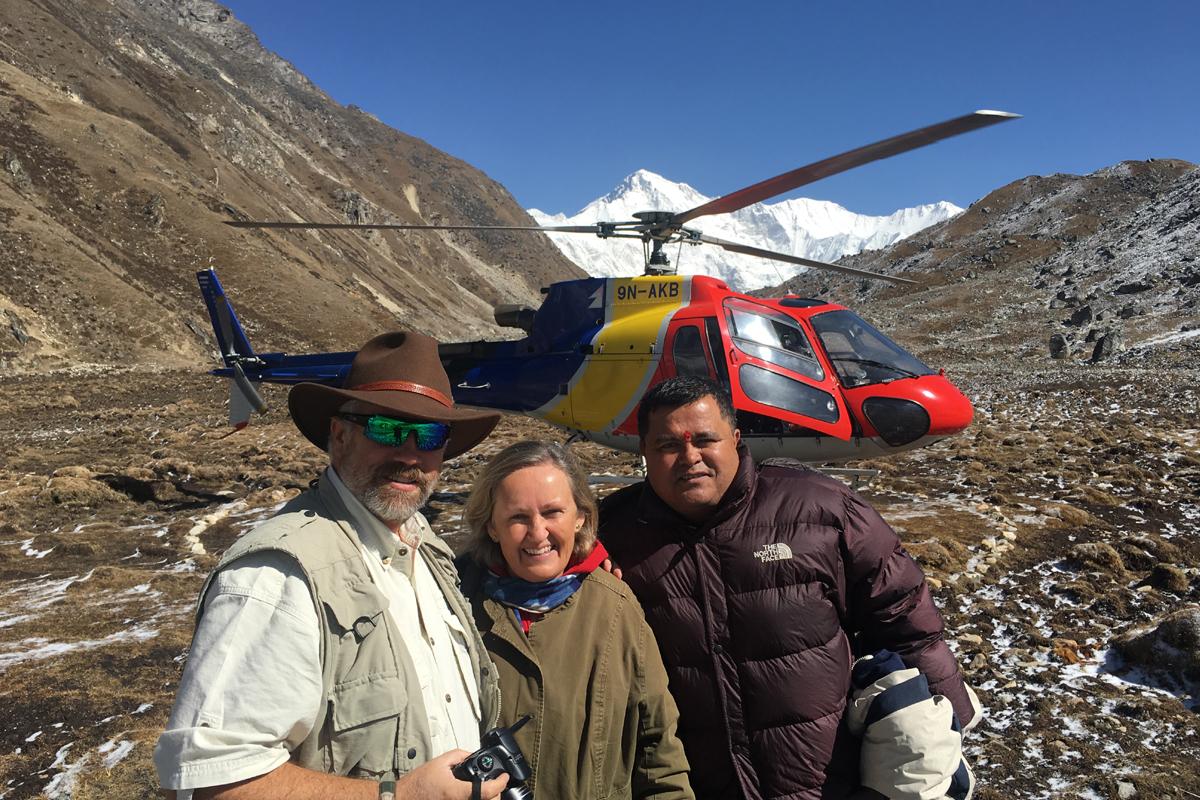 Everest base camp helicopter day tour