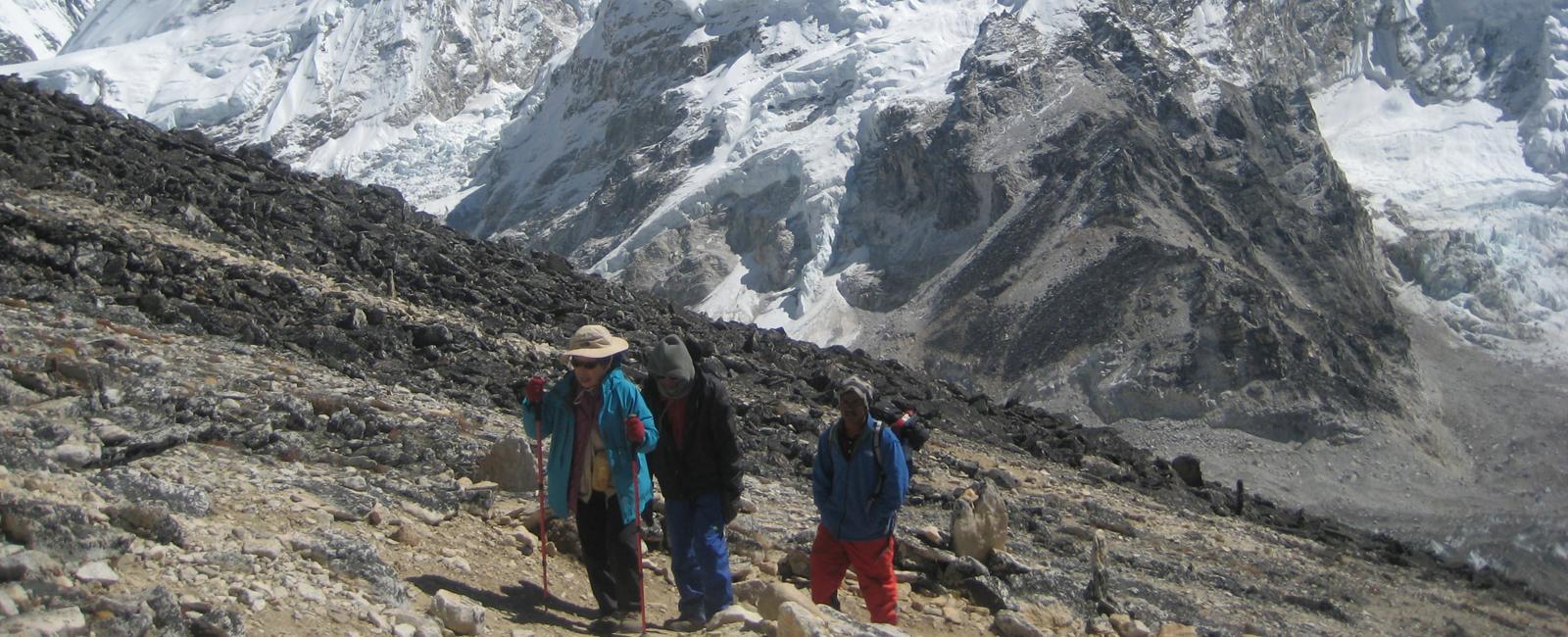 Everest base camp trek return by helicopter