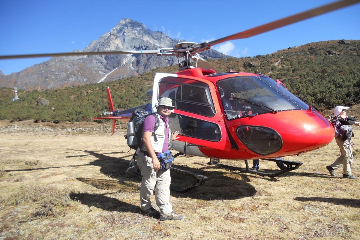 Everest heli tour with sightseeng