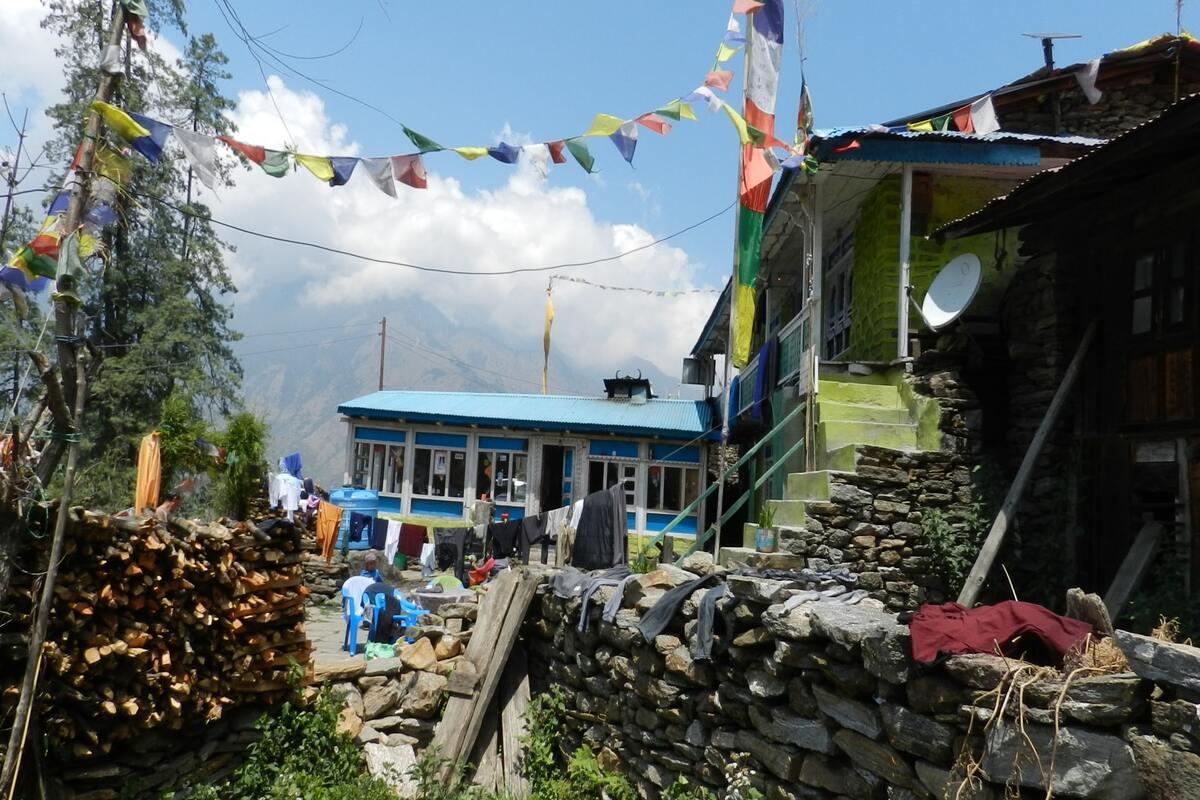Villages in Tamang trail